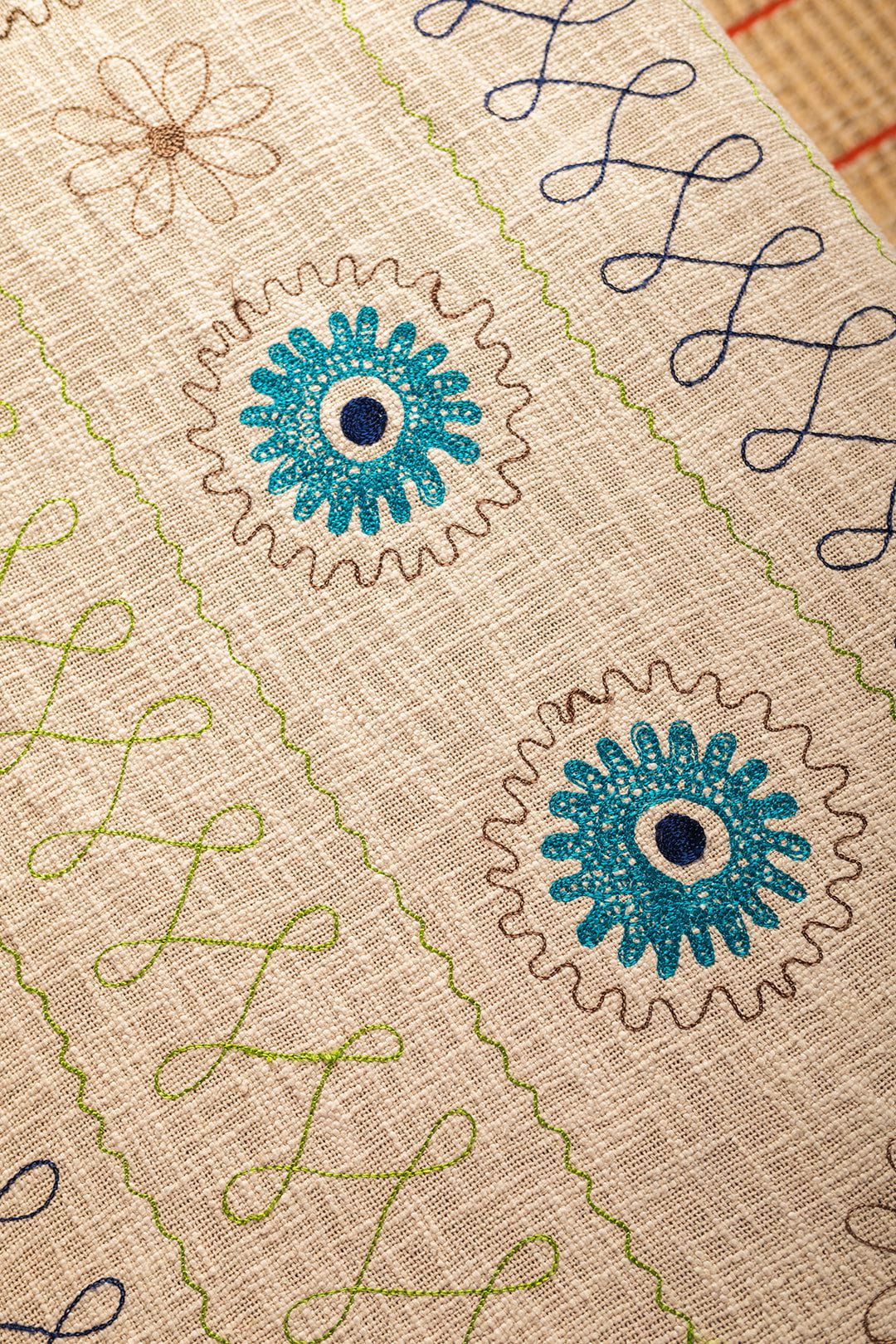 MYAKKA Enola Embroidered Throw