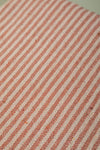 MYAKKA Red Stripe Recycled Cotton Throw