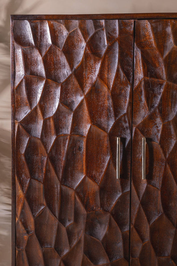 Poetto Mango Wood Wardrobe MYAKKA