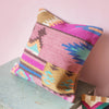 MYAKKA Pink & Soft Tones Kilim Cushion Cover