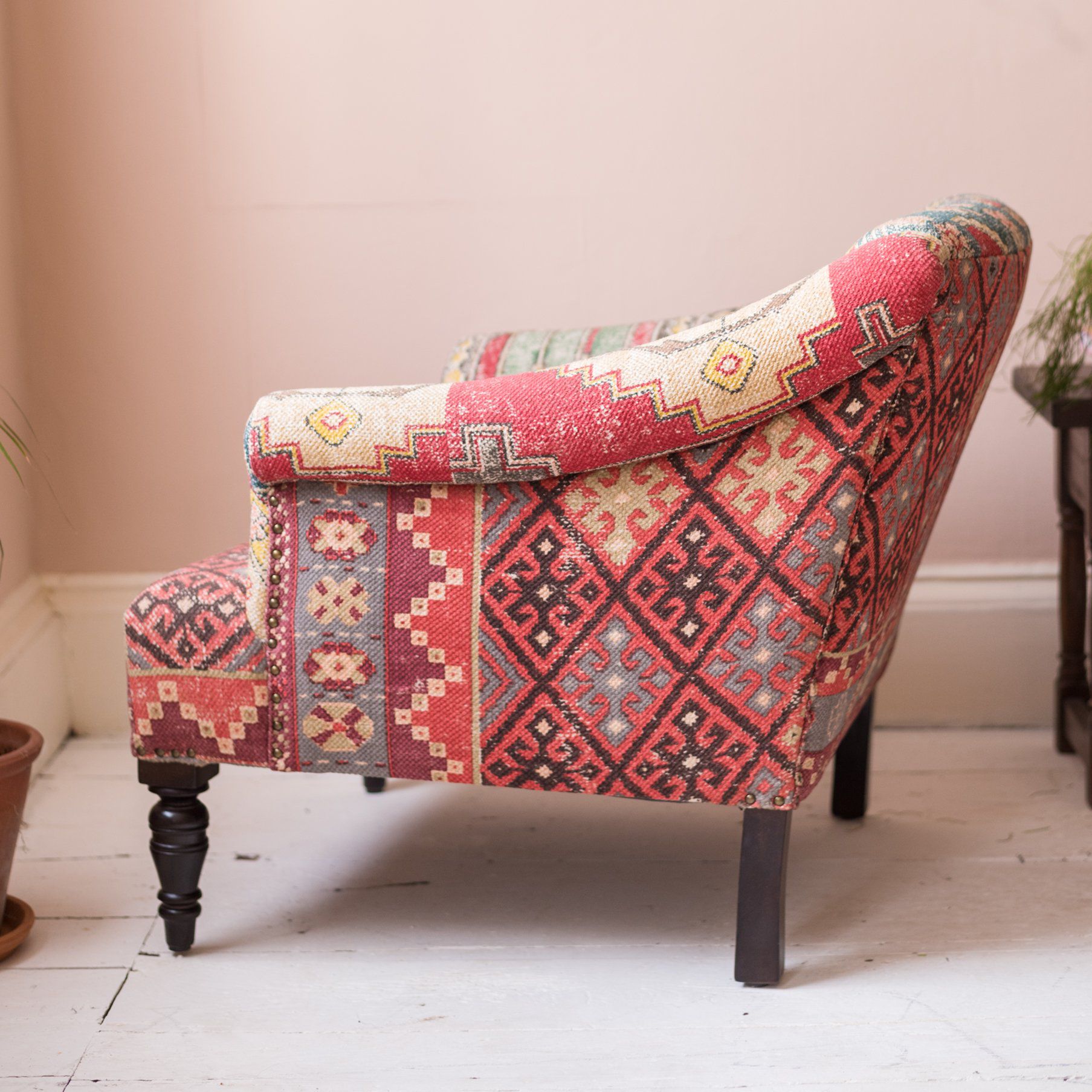 MYAKKA Salaam Printed Cotton Armchair