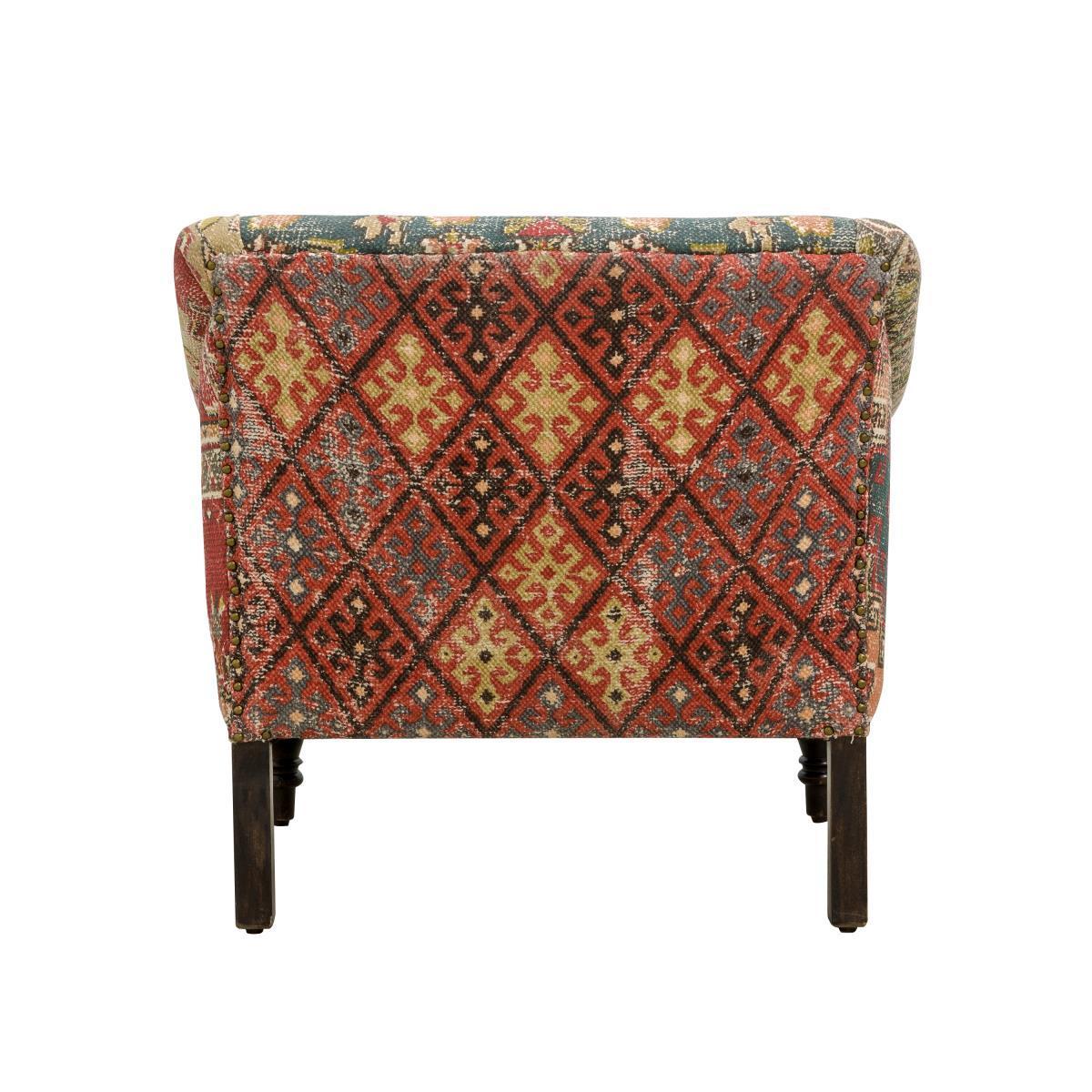 MYAKKA Salaam Printed Cotton Armchair