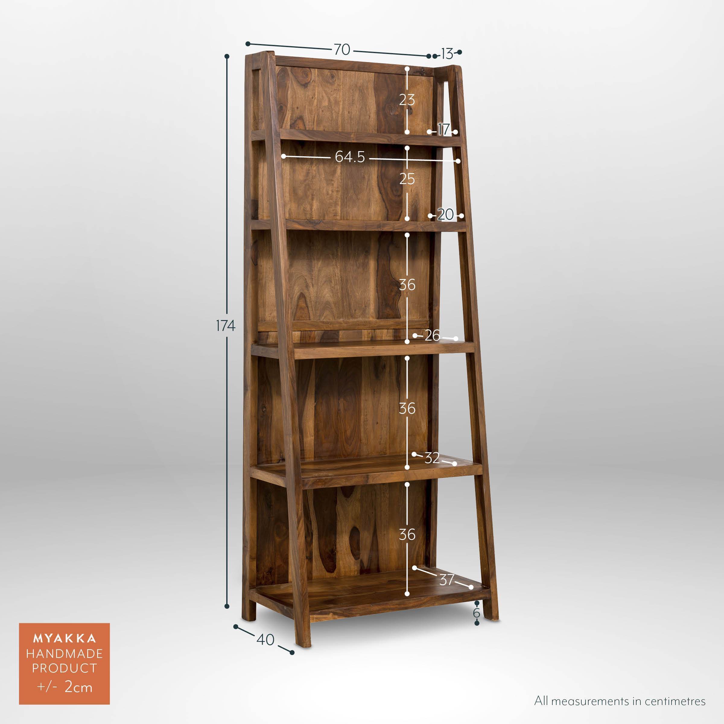 MYAKKA Mallani Large Ladder Bookcase